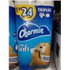 Image 2 : Charmin Ultra Soft Bathroom Tissue 8 Triple Rolls per pack - 5 packs