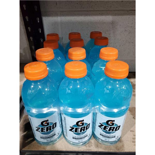 Gatorade G Zero Glacier Freeze Electrolyte Beverage (12 x 591ml)