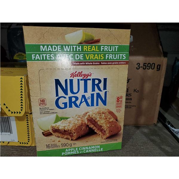 Nutri-Grain Apple Cinnamon Cereal Bars 3x590g