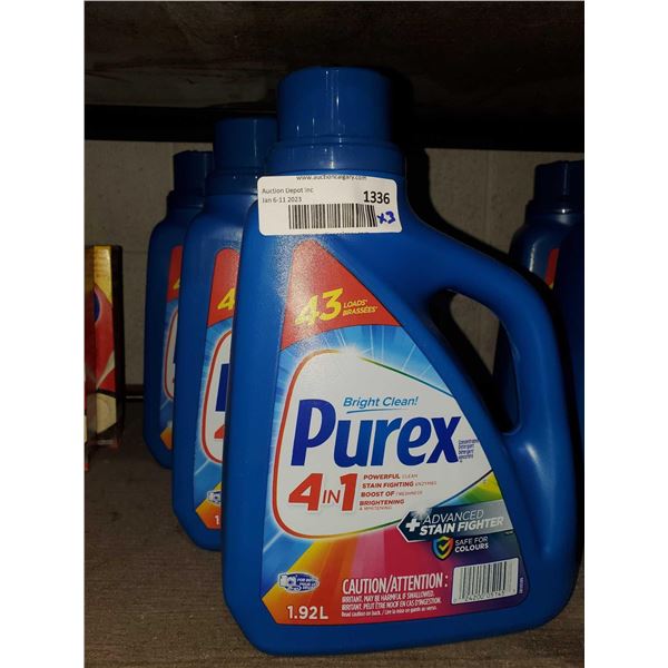 Purex 4in1 Laundry Detergent 3x1.92L