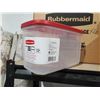Image 2 : Rubbermaid 1.4Kg Pantry Storage Containers 6x1.4kg
