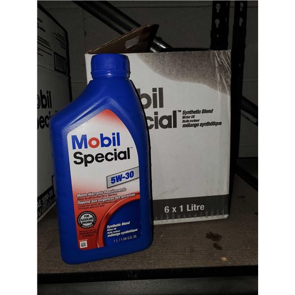 Mobil Special 5W30 Synthetic Blend Motor Oil 6x1L