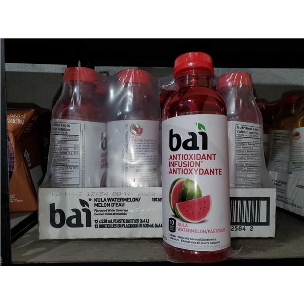 Bai Antioxidant Infusion Kula Watermelon 12x530ml