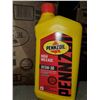 Image 1 : Penzoil SAE 5W-30 High Mileage Synthetic Blend  Motor Oil 6x1Qt