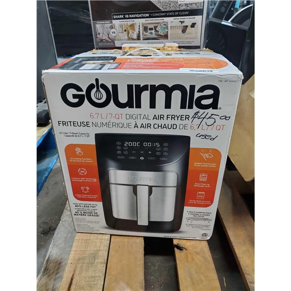 Gourmia 6.7L Digital Air Fryer-untested sold as is