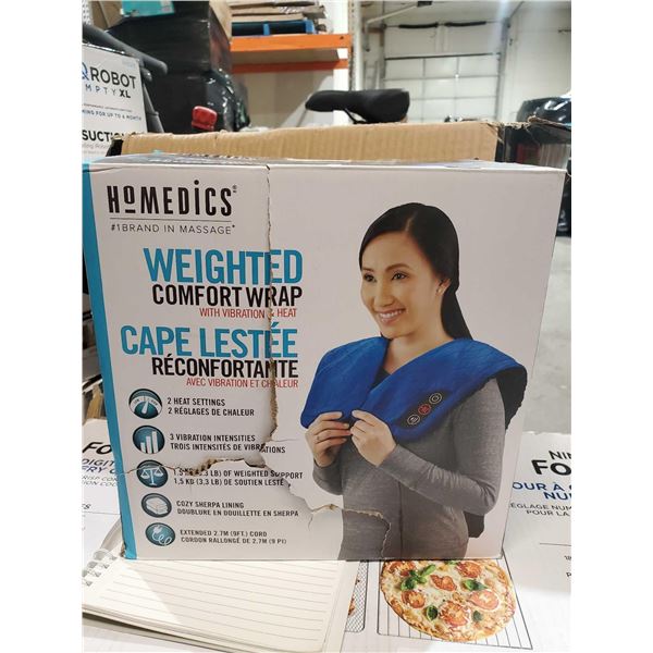 Homedics Weighted Shoulder Comfort Wrap
