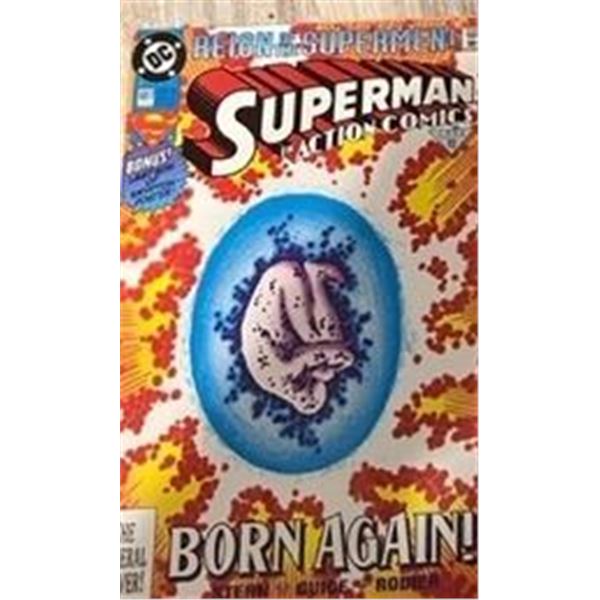 Superman In Action Comics #687 (1993, DC Comics) Reign Of The Supermen! F