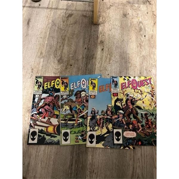 ElfQuest #1 2 3 & 4 Marvel (1985) VF- 1st Print Comic Books