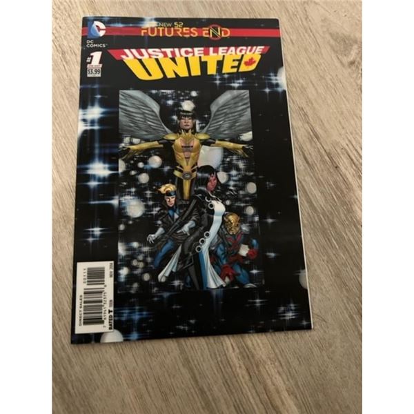 Justice League United #1/Futures End /3D Cover / VF+/DC Comic Book