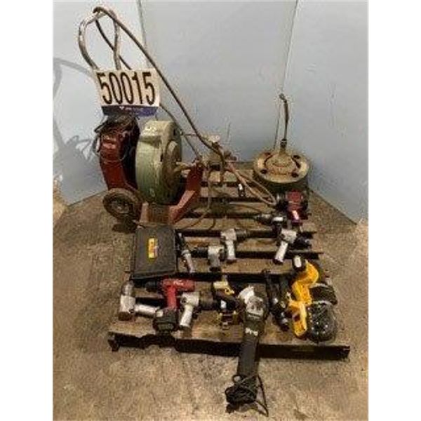 IMPACT WRENCHES, DRILLS, ANGLE GRINDER, HAND SAW, DRAIN CLEANER