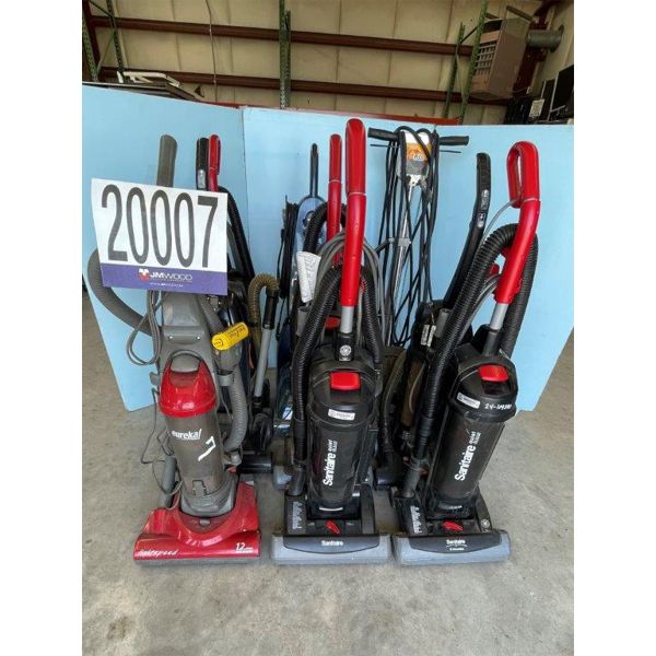 CARPET CLEANING MACHINE, FLOOR BUFFING MACHINE, VACUUMS