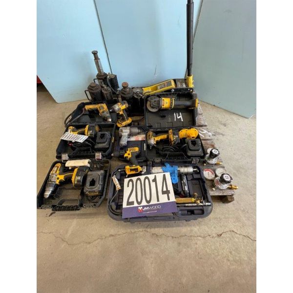 GREASE PUMP, GREASE GUN, GRINDER, IMPACT WRENCHES, HYDRAULIC JACK