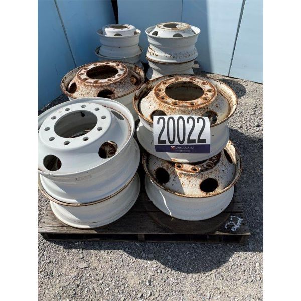 RIMS,MISC  TIRES (22.5-10.00-8 NHS, 7.00L-15F BLTT, LT235/80R17)