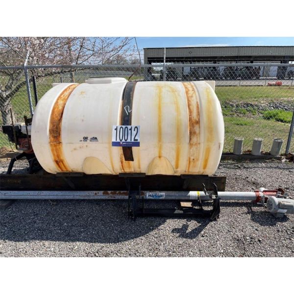 SKID MOUNTED PESTICIDE SPRAYER, AUGER