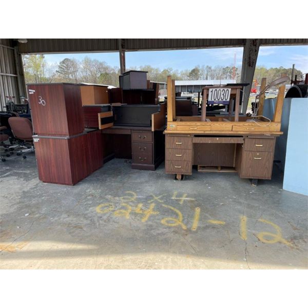 MISC MODULAR FURNITURE, DESKS, TABLES, CHAIR, SOFA