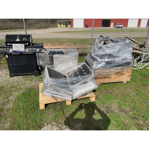 ASPHALT SCANNING PROFILOGRAPH, GRILL, LOCKER, LADDER, SOLAR PANELS