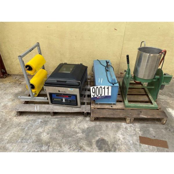 AGGREGATE WASHER, ASPHALT CORE VACUUM SEALING APPARATUS