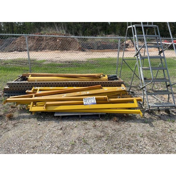 WAREHOUSE LADDER, SHELVES