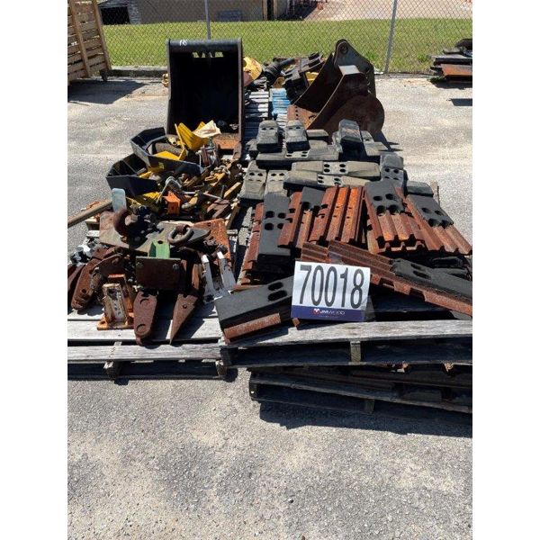 UTILITY TRAILER, BUCKETS, BUSH HOG PARTS