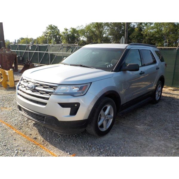 2018 FORD EXPLORER SUV
