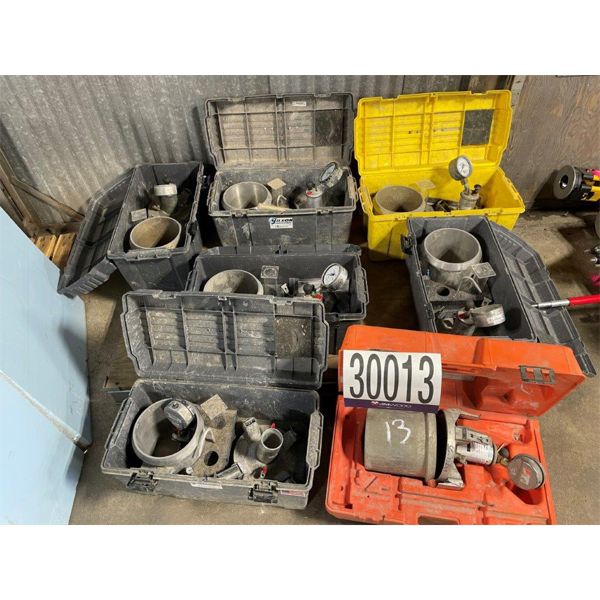 ENCODERS, AIR ENTRAINMENT METERS, TRIPODS, PRISMS, DISTANCE MEASURING DEVICES, CONCRETE AIR ANALYZER