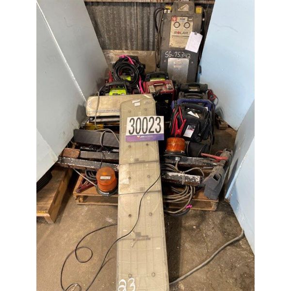 MISC BATTERY CHARGERS/BOOSTERS, LIGHTBARS