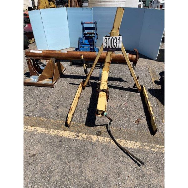 TWO POST LIFT, ORBITAL BOOM FORKLIFT ATTACHMENT, BARRIER LIFT