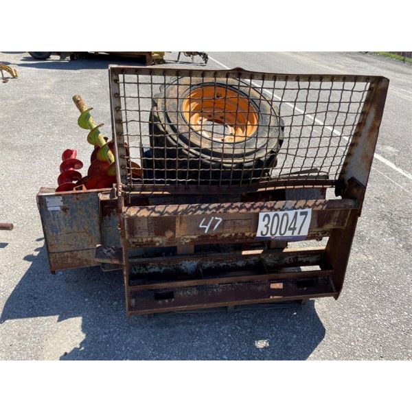 FORKS, AUGER, BITS, WHEEL, BUCKETS, ASPHALT 24" PLANER