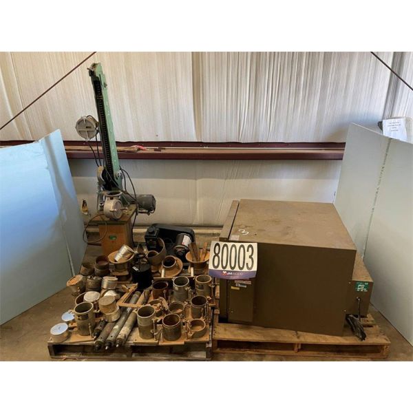 COMPACTION HAMMER, OVEN BENCH, VACUUM PUMP, ANVIL