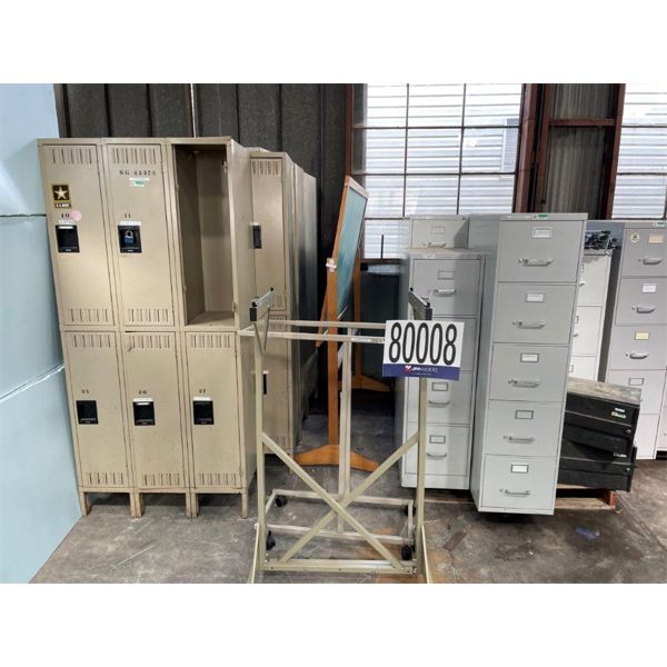 FILE CABINETS, LOCKERS