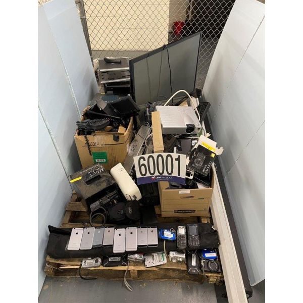 IPHONES, CAMERAS, MONITOR, LAPTOPS, ROUTERS, NETWORK SWITCHES, WIRELESS NETWORKING BRIDGES