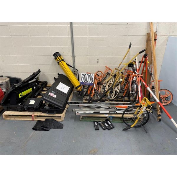 ELECTRONIC TOTAL STATION, MELTING POT, VACUUM PUMP, RETROREFLECTOMETER, LIQUID LIMIT TESTING MACHINE