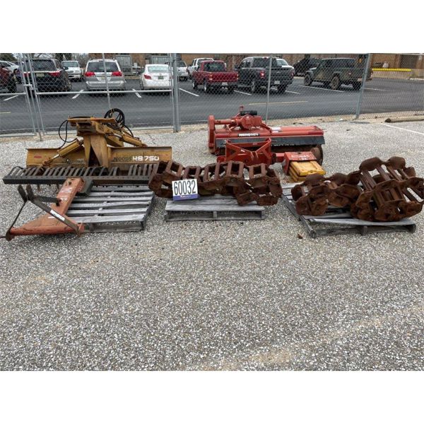 LANDSCAPE RAKE, CURB EDGER, SCRAPER, FLAIL MOWER