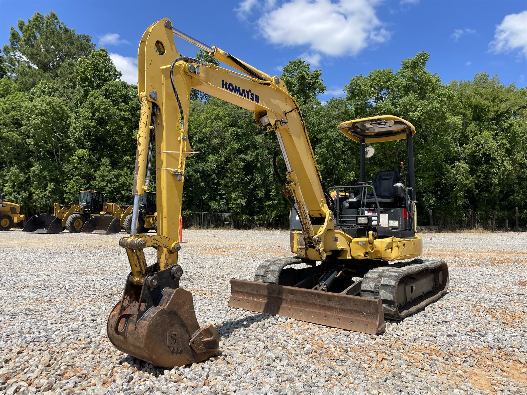2014 KOMATSU PC45MR-3 Excavator - Mini - J.M. Wood Auction Company, Inc.