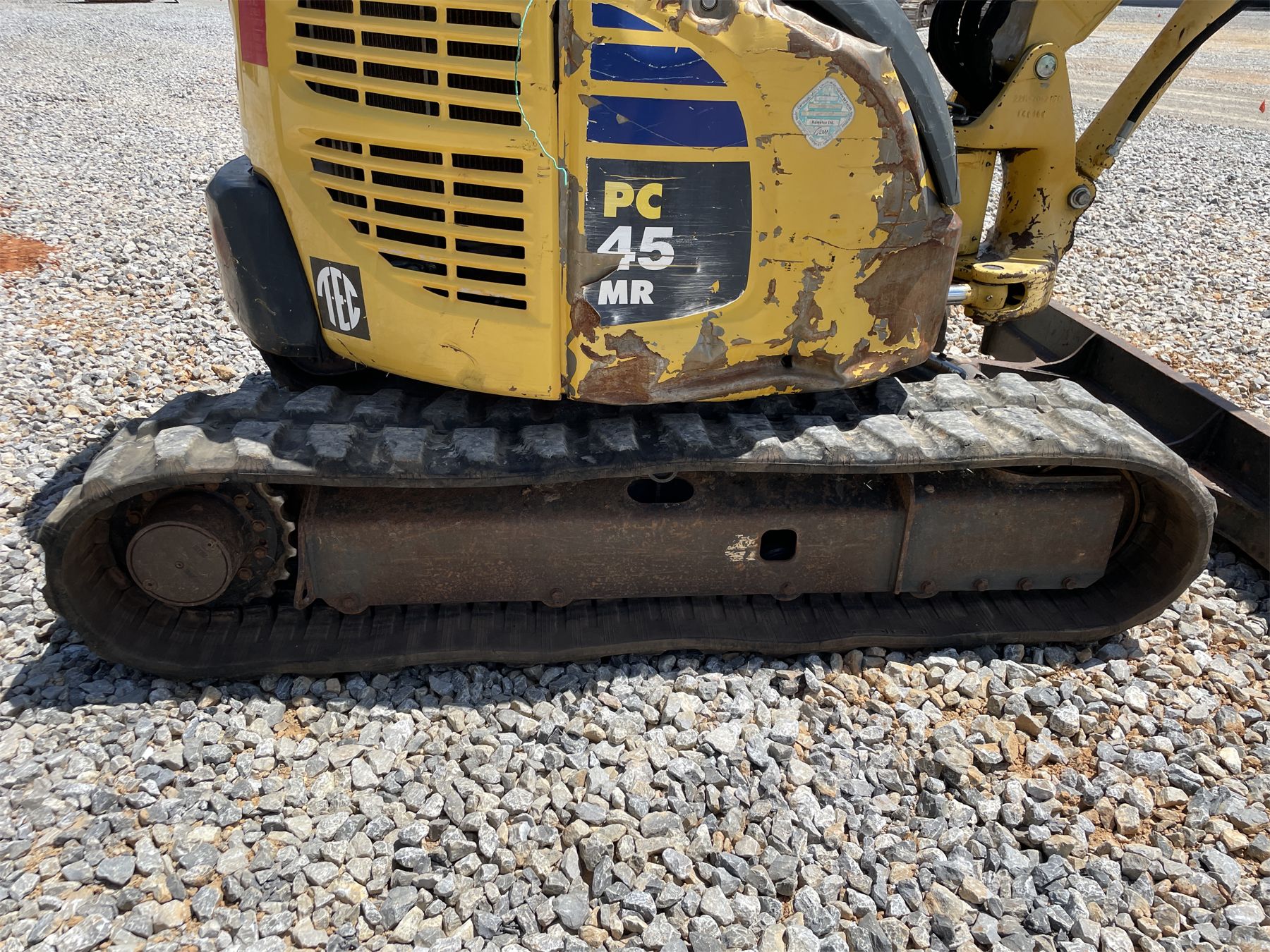 2014 KOMATSU PC45MR-3 Excavator - Mini - J.M. Wood Auction Company, Inc.