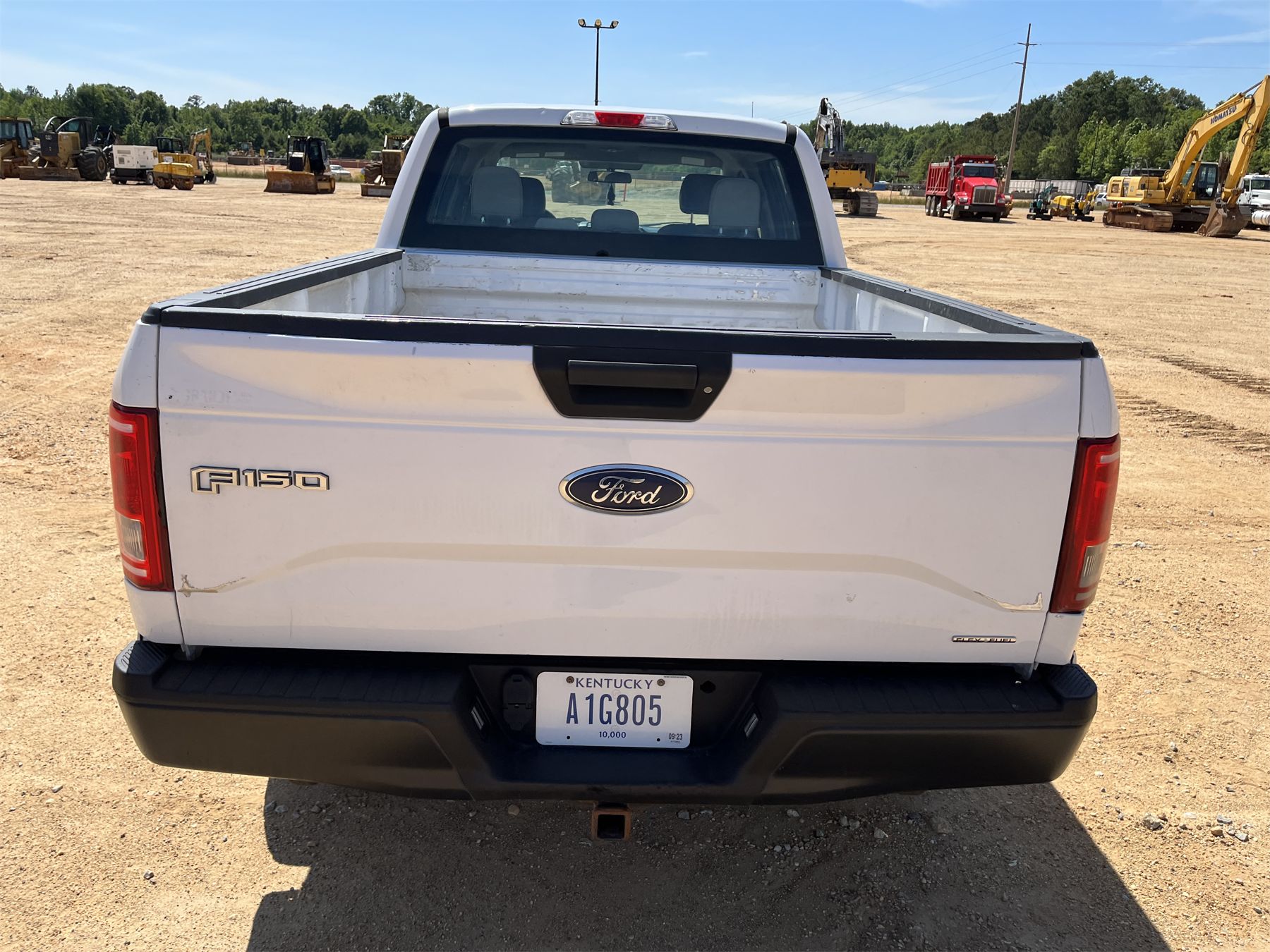 thumbnail image 2 of Black Steel Front Bumper Center Face Bar For 2018-2020 Ford F150 XL Pickup 2 of 5