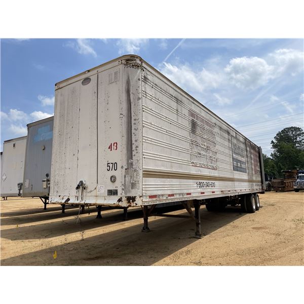 1989 DORSEY AIDT-86-LSMW Dry Van Trailer