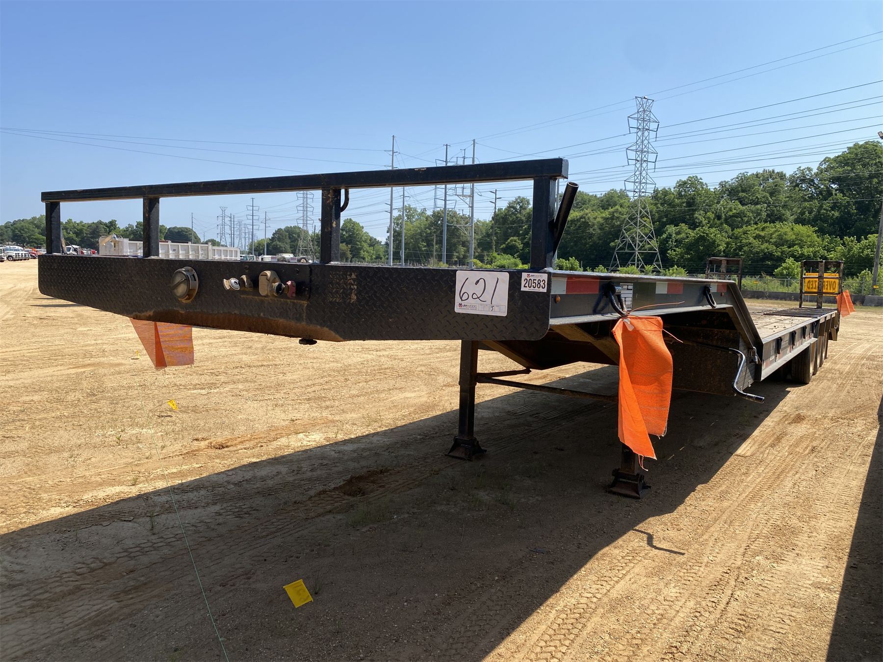 2021 FMI Lowboy Trailer J.M. Wood Auction Company, Inc.