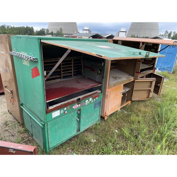 KNAACK/JOBOX/GREENLEE FIELD STATION JOBSITE BOX - J.M. Wood