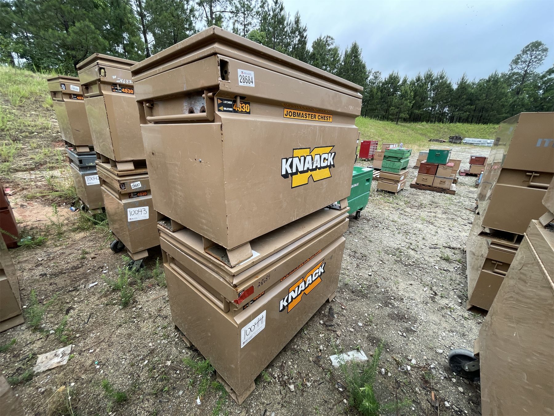 Knack Model 40 KNAACK MODEL 4830 JOBMASTER CHEST - J.M. Wood Auction Company, Inc.