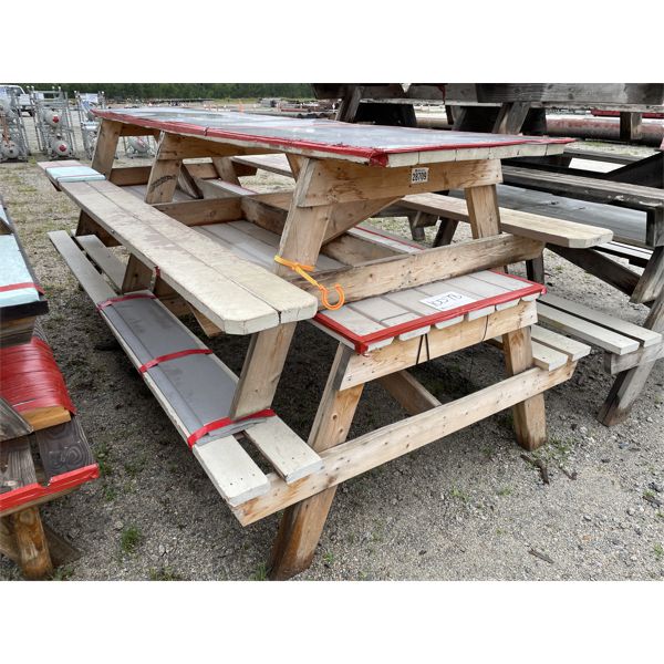 (2) 12' PICNIC TABLES