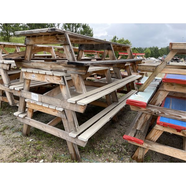 (3) 12' PICNIC TABLES