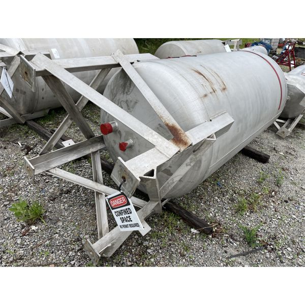 2012 SHARPSVILLE CONTAINER RT-3 Storage Tank