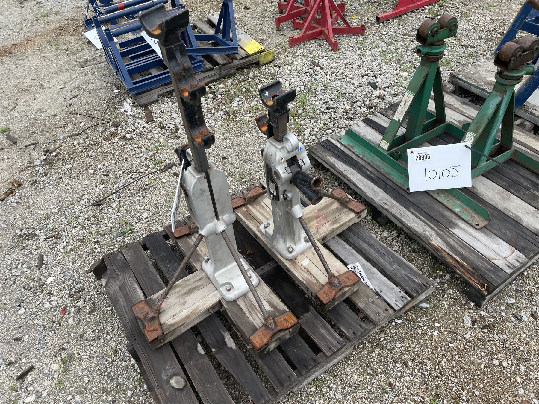 SIMPLEX 20 TON JACK STAND - J.M. Wood Auction Company, Inc.