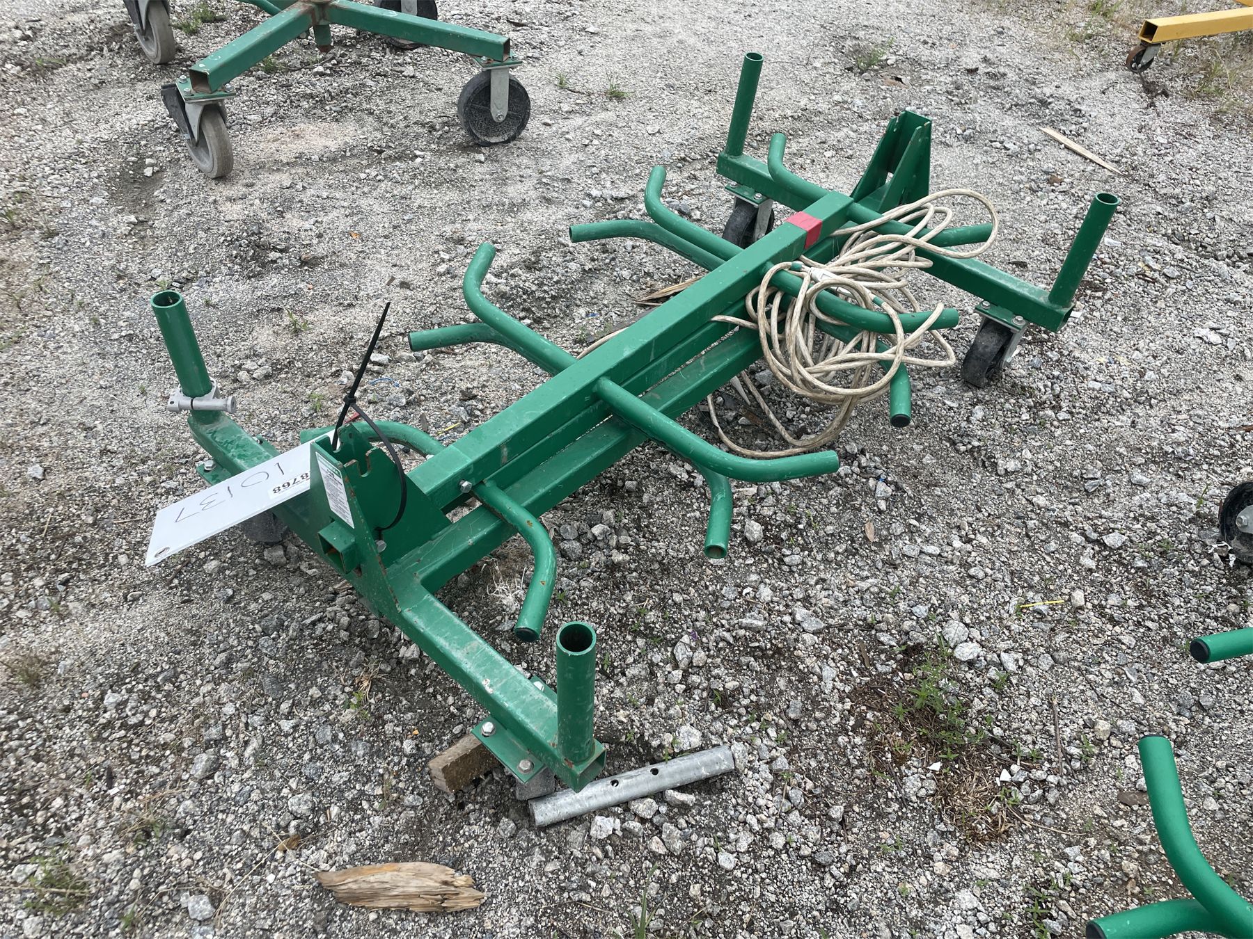 Master Bundle Rack Greenlee Rack GREENLEE 668 CONDUIT & PIPE RACK - J.M. Wood Auction Company, Inc.