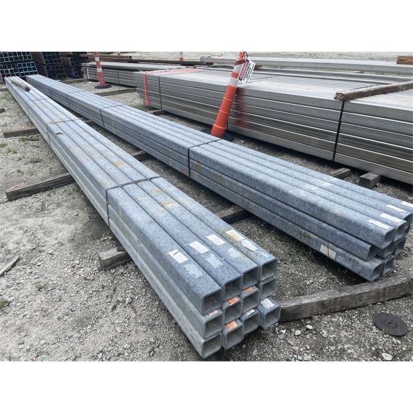 4" GALVANIZED SQUARE TUBING