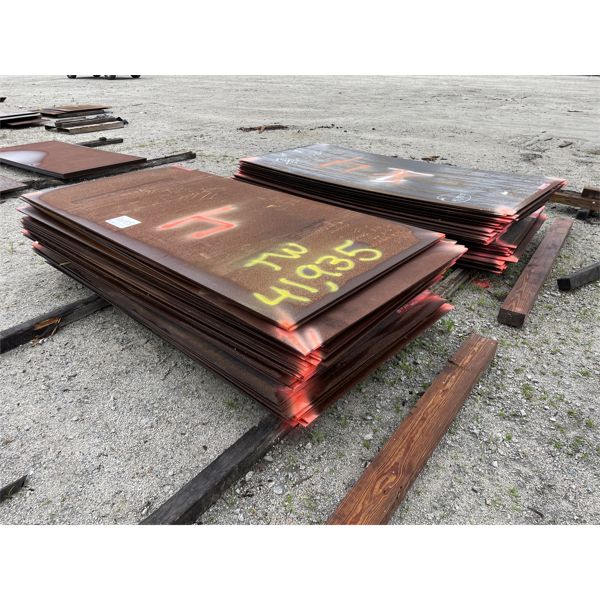 4' x 8' STEEL PLATE