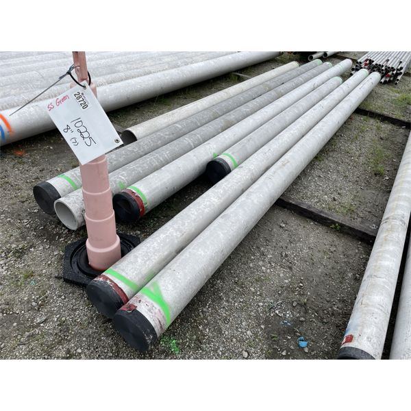 8" STAINLESS STEEL PIPE