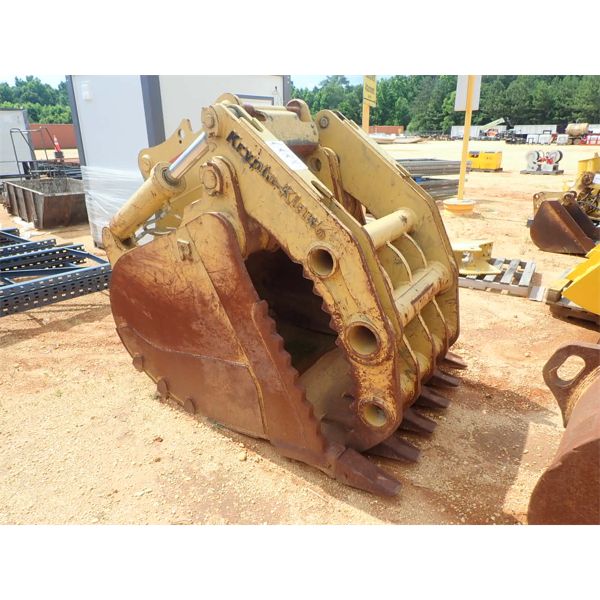 KRYPTO KLAW GRAPPLE BUCKET, 58" wide, fits excavator (B-4)