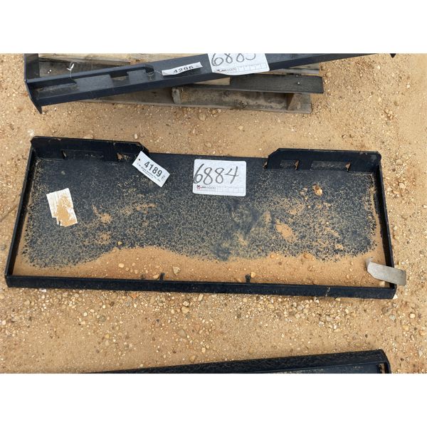 WELD ON QUICK ATTACH PLATE, fits skid steer loader (B5)
